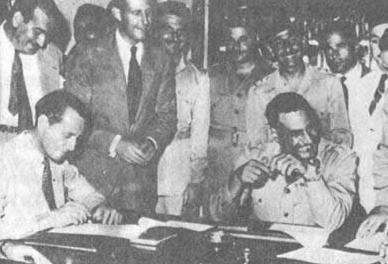 1954年7月27日 英国结束对埃及72年的占领