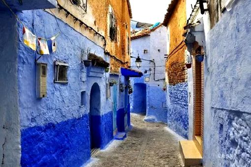 摩洛哥为什么被称为蓝色国家