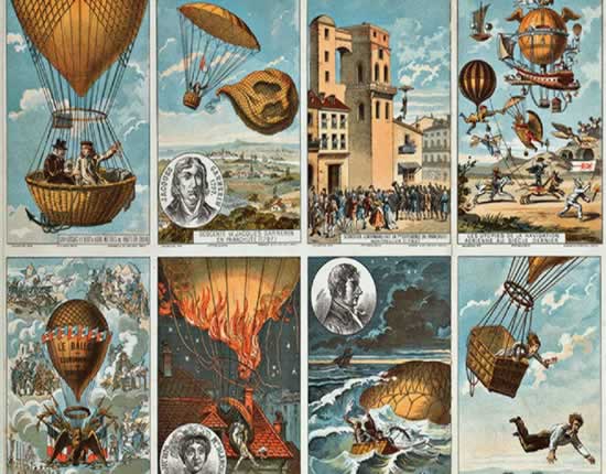1783年11月21日 人类首次热气球旅行