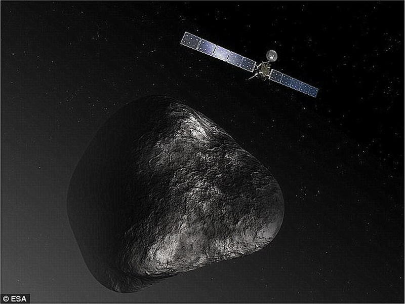 2014年11月13日 人类探测器首次着陆彗星
