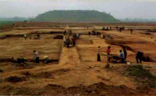 1961年12月11日 唐代长安城遗址被发掘出来