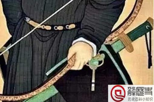 清朝侍卫腰刀为什么反着带