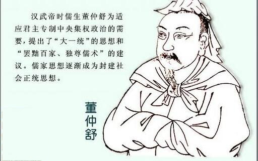 罢黜百家独尊儒术是谁的建议