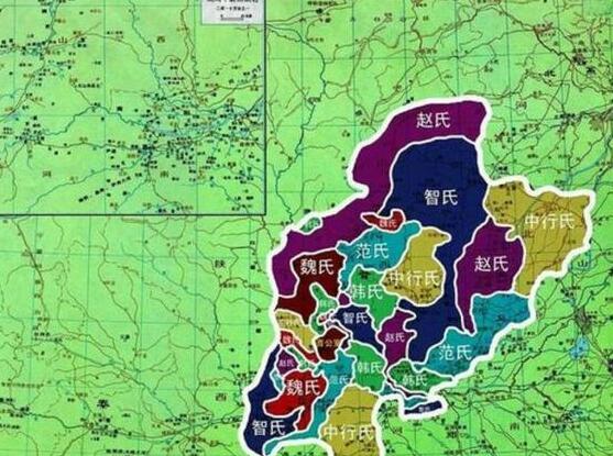 战国三家分晋是哪三家