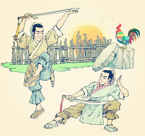 闻鸡起舞的主人公是谁
