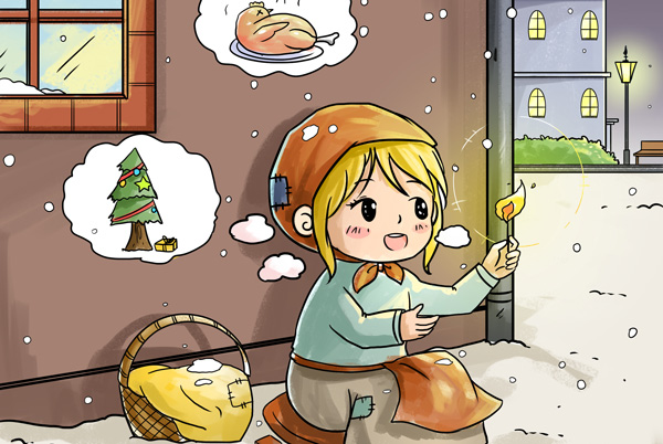 卖火柴的小女孩故事
