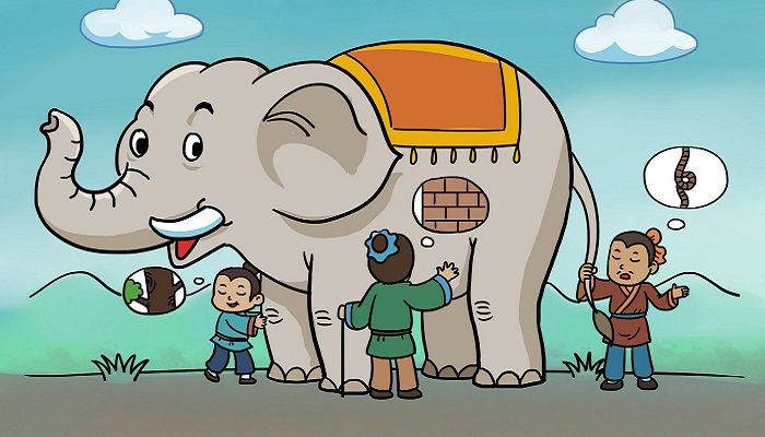 盲人摸象的道理