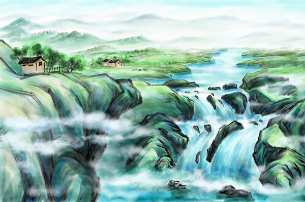 山高月小水落石出选自