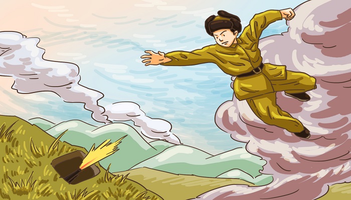 赞美革命英雄的词语