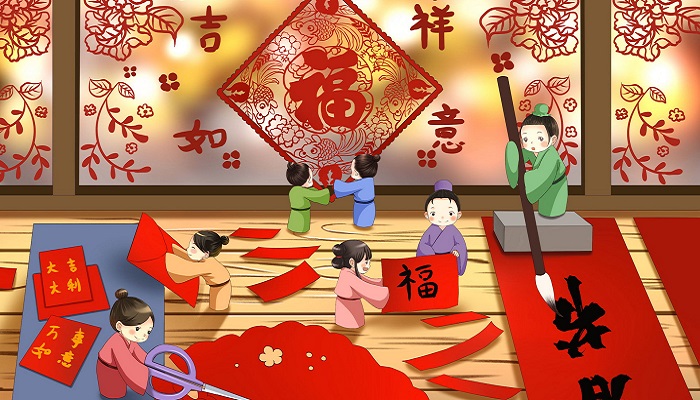 元日抒发了什么感情