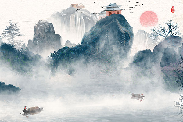 山居秋暝颔联是什么