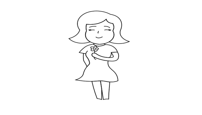 三八妇女节绘画