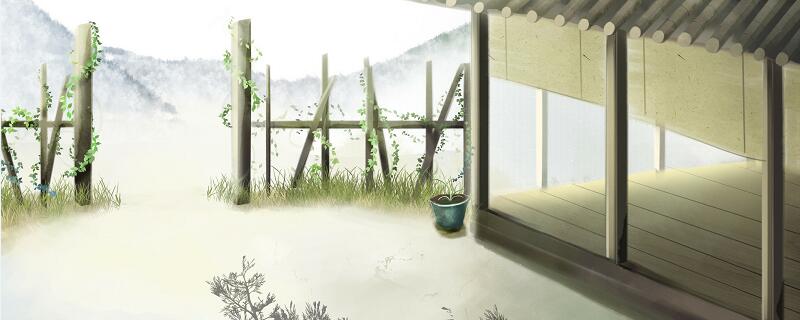 残云收夏暑新雨带秋岚是什么意思