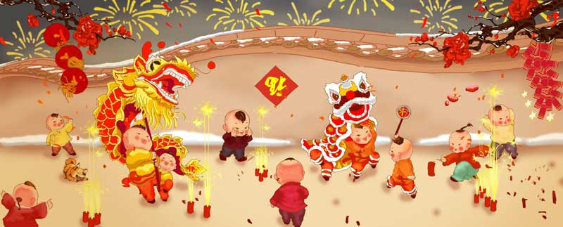 爆竹声中一岁除全诗