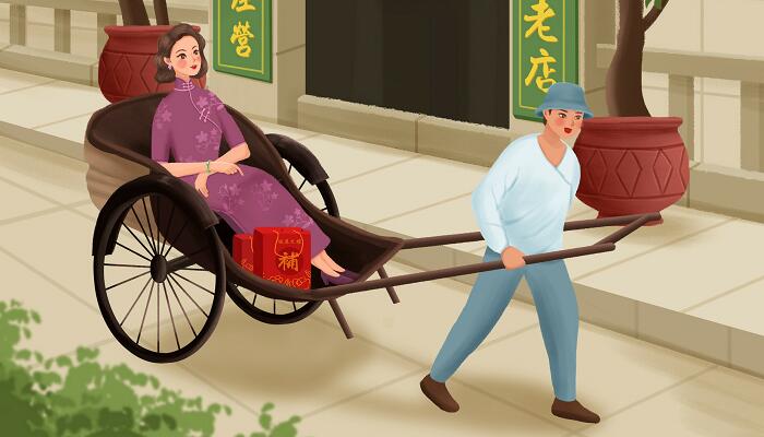 简述骆驼祥子的三起三落