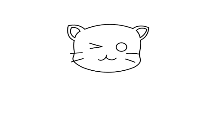 线猫动物画