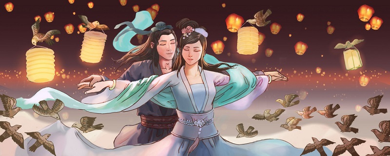鹊桥相会的故事