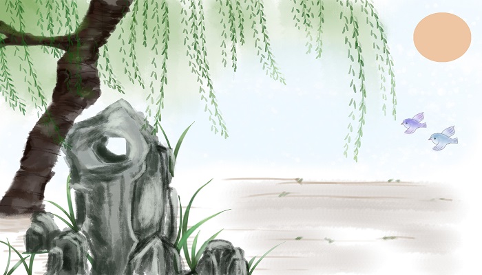 闻郎江上唱歌声的上一句是什么