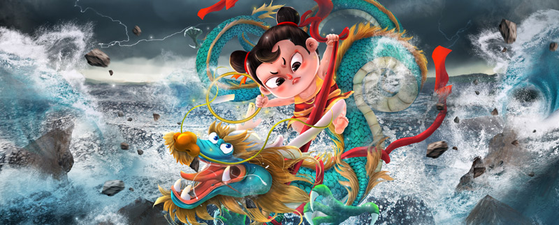 哪吒闹海的故事