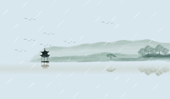 雨晴陈与义翻译赏析