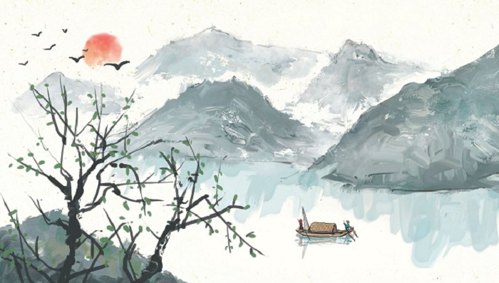 望天门山的意思