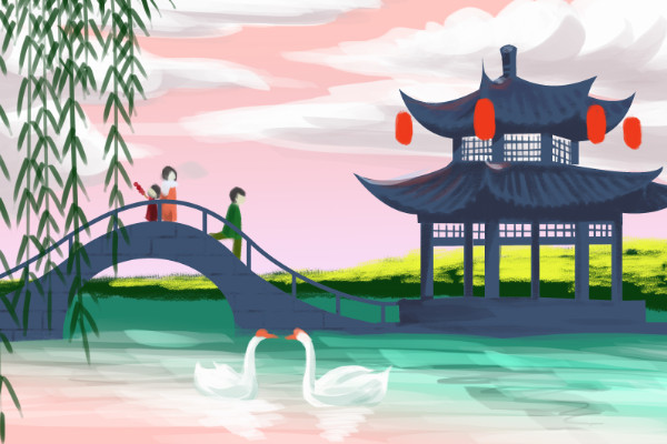 鹅鹅鹅曲项向天歌古诗  