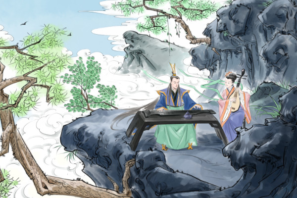 赠花卿古诗带拼音  