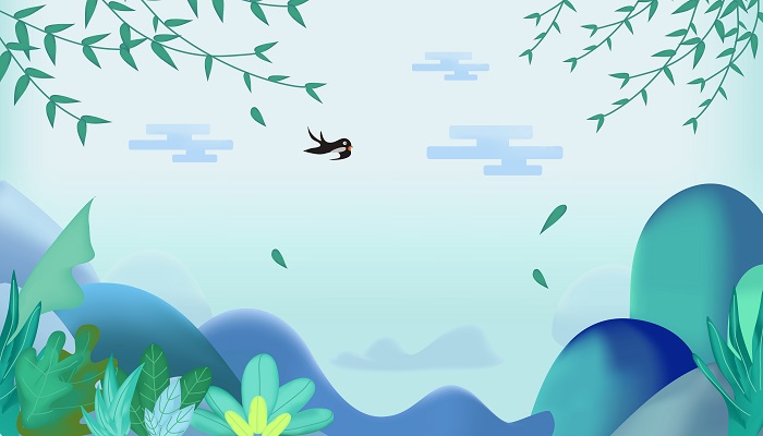 村居的第二句描写了什么样的情景