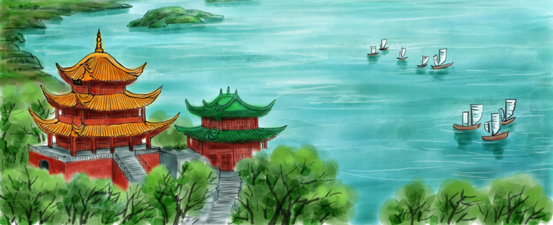 杜甫登岳阳楼赏析