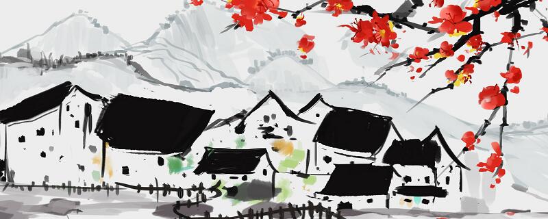 村晚全诗表达了作者什么