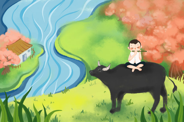 村晚的陂是什么意思