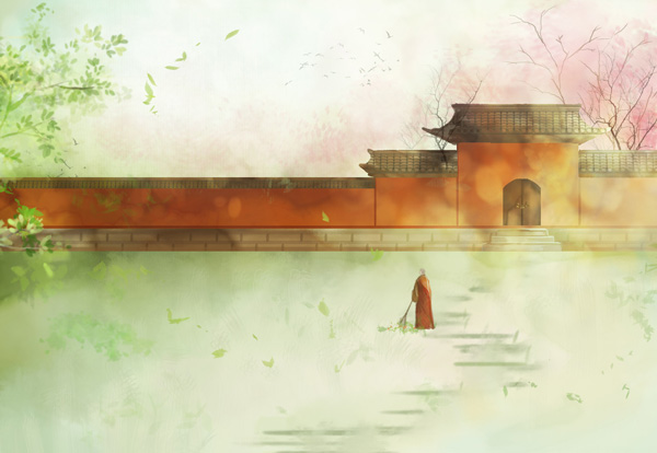 大林寺桃花拼音