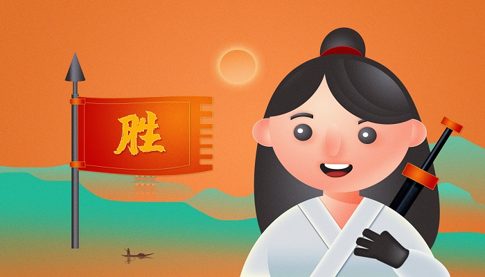 木兰奔赴战场的矫健雄姿的两句