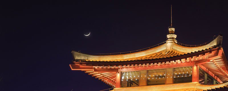 新月指的是天空中的什么