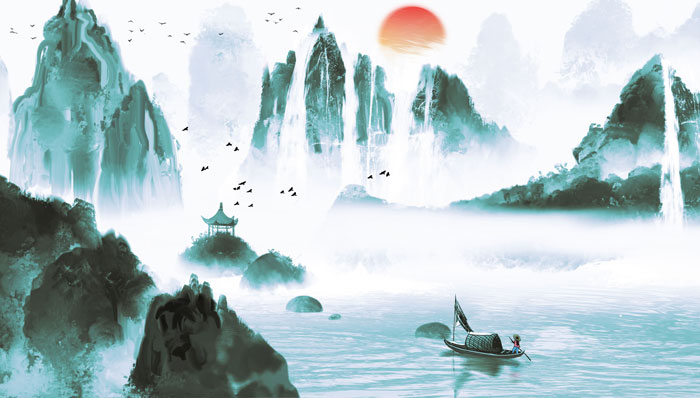 李白望天门山赏析