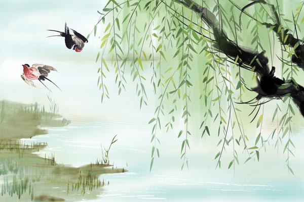 咏柳古诗表达了诗人怎样的思想感情