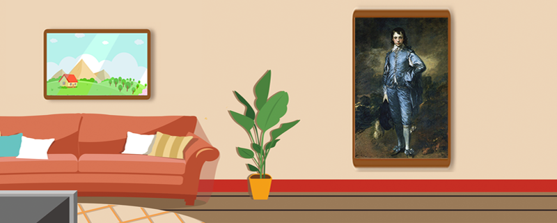 蓝衣少年油画赏析