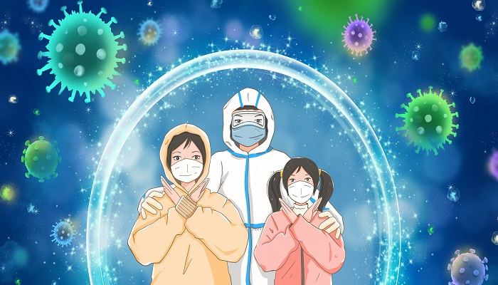 同风雨共抗疫作文