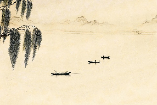 夜书所见拼音版