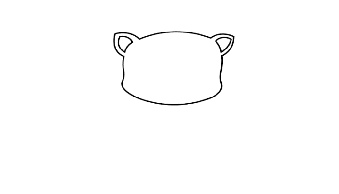 线猫动物画