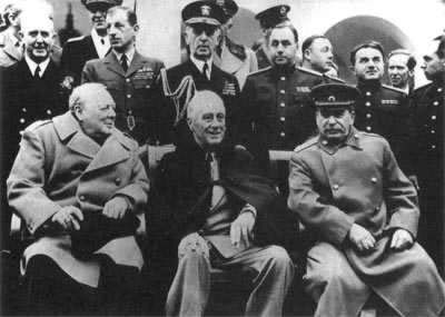 1945年2月4日 雅尔塔会议召开