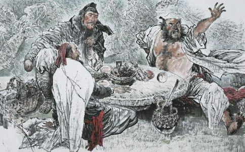 为何古人结拜要喝血酒烧三把半香?