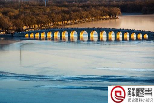 颐和园十七孔桥现金光穿洞奇景怎么回事?为什么会出现金光穿洞?