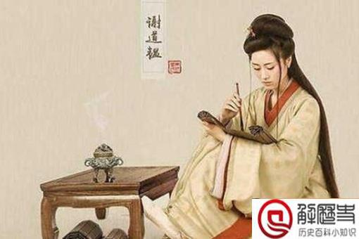 古代才女谢道韫绰号是什么 怎么评价谢道韫