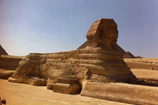 埃及新狮身人面像 因气候变化剧烈不急于取出