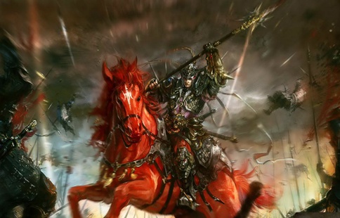 吕布加赤兔是三国最强组合?吕布碰到他恐怕也不是对手