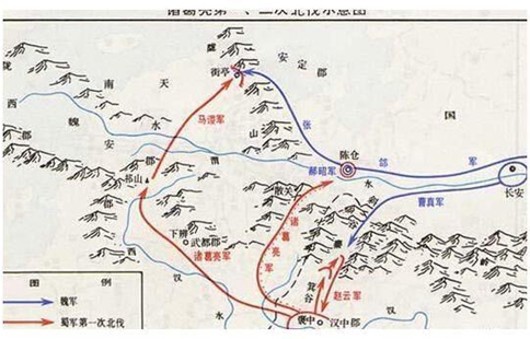诸葛亮五次北伐是怎么进行的?诸葛亮北伐为什么没成效?