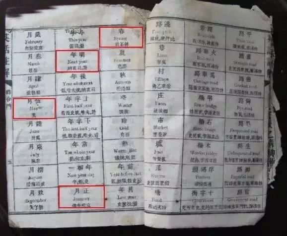 清朝人是怎么学英语的?古代英语教材揭秘 清朝人是怎么学英语的?古代英语教材揭秘