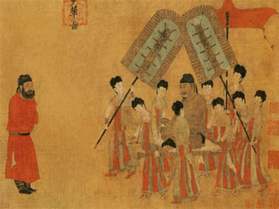 雍正行乐图动态版以及高清原版 雍正行乐图动态版以及高清原版