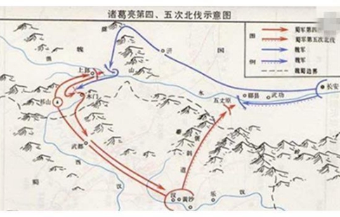 诸葛亮五次北伐是怎么进行的?诸葛亮北伐为什么没成效?